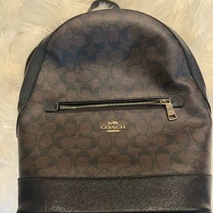 Coach C5679 Kenley Backpack Signature Canvas & Leather -Brown/Black